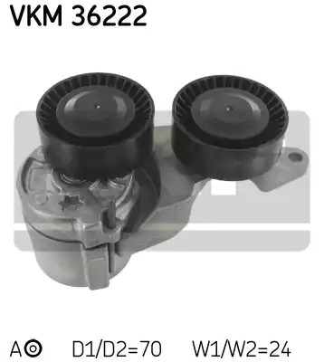 Ролик SKF VKM 36222